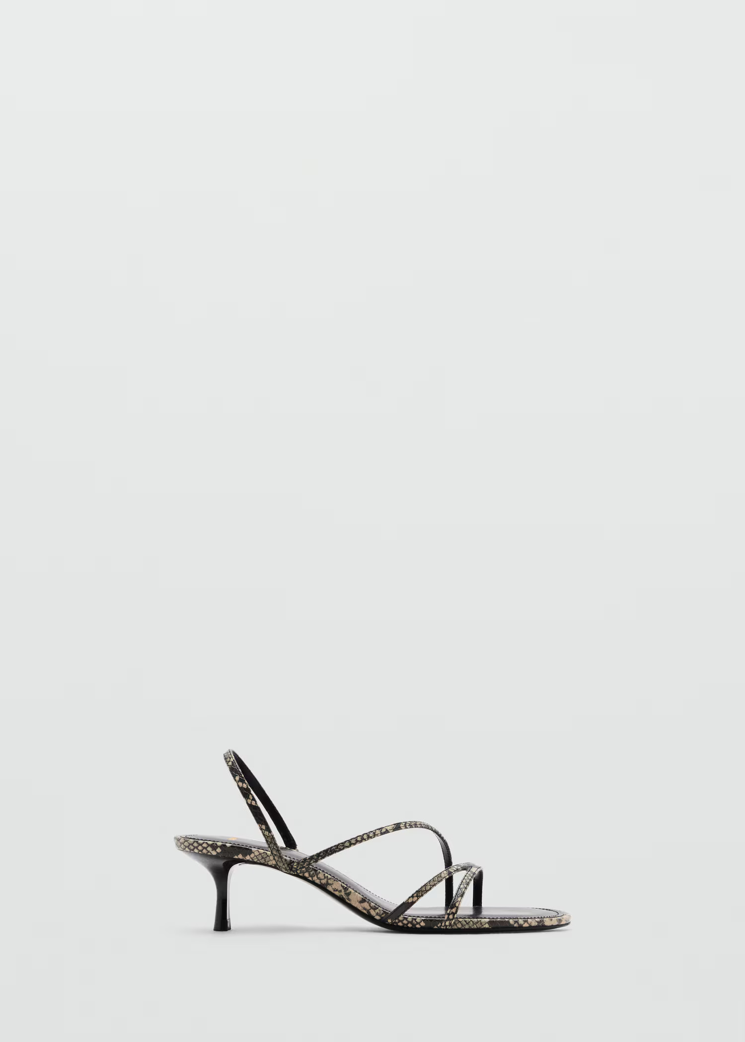 Strappy heeled sandals | Mango (US/MX/AU)