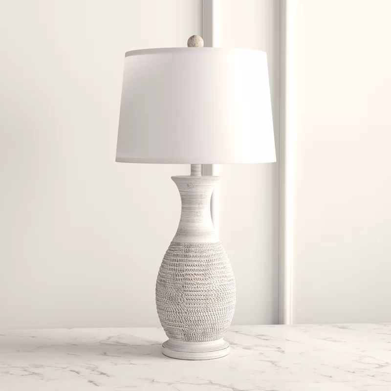 Hamilton 30" Gray Table Lamp Set (Set of 2) | Wayfair North America