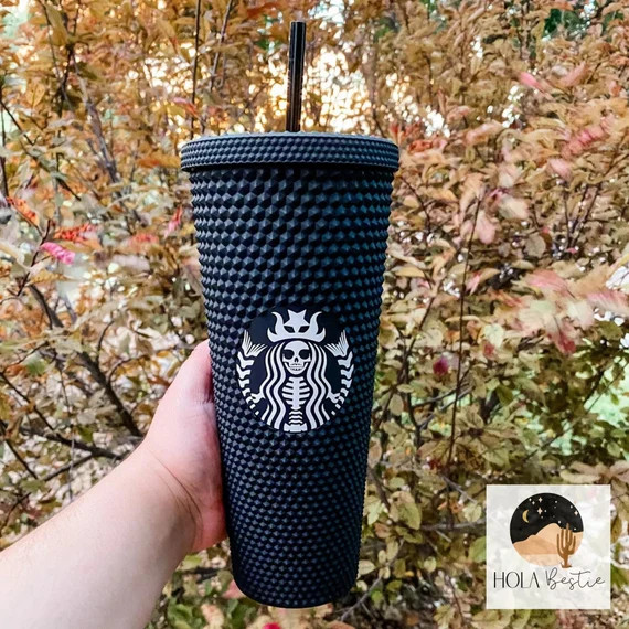 Personalized Studded Tumbler, Matte Studded Tumbler, 24oz. Double Walled Insulated Matte Tumblers... | Etsy (US)