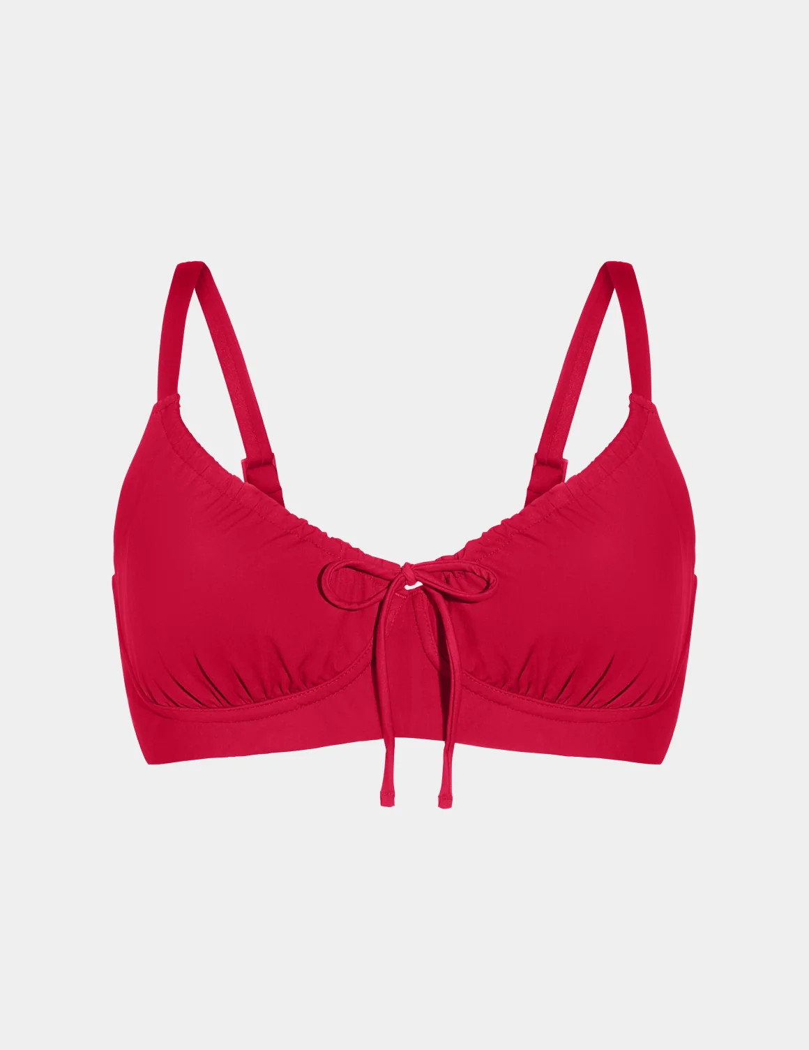 Sculpt Front Tie Bikini Top | Women's Swim Bikini Top | Knix US