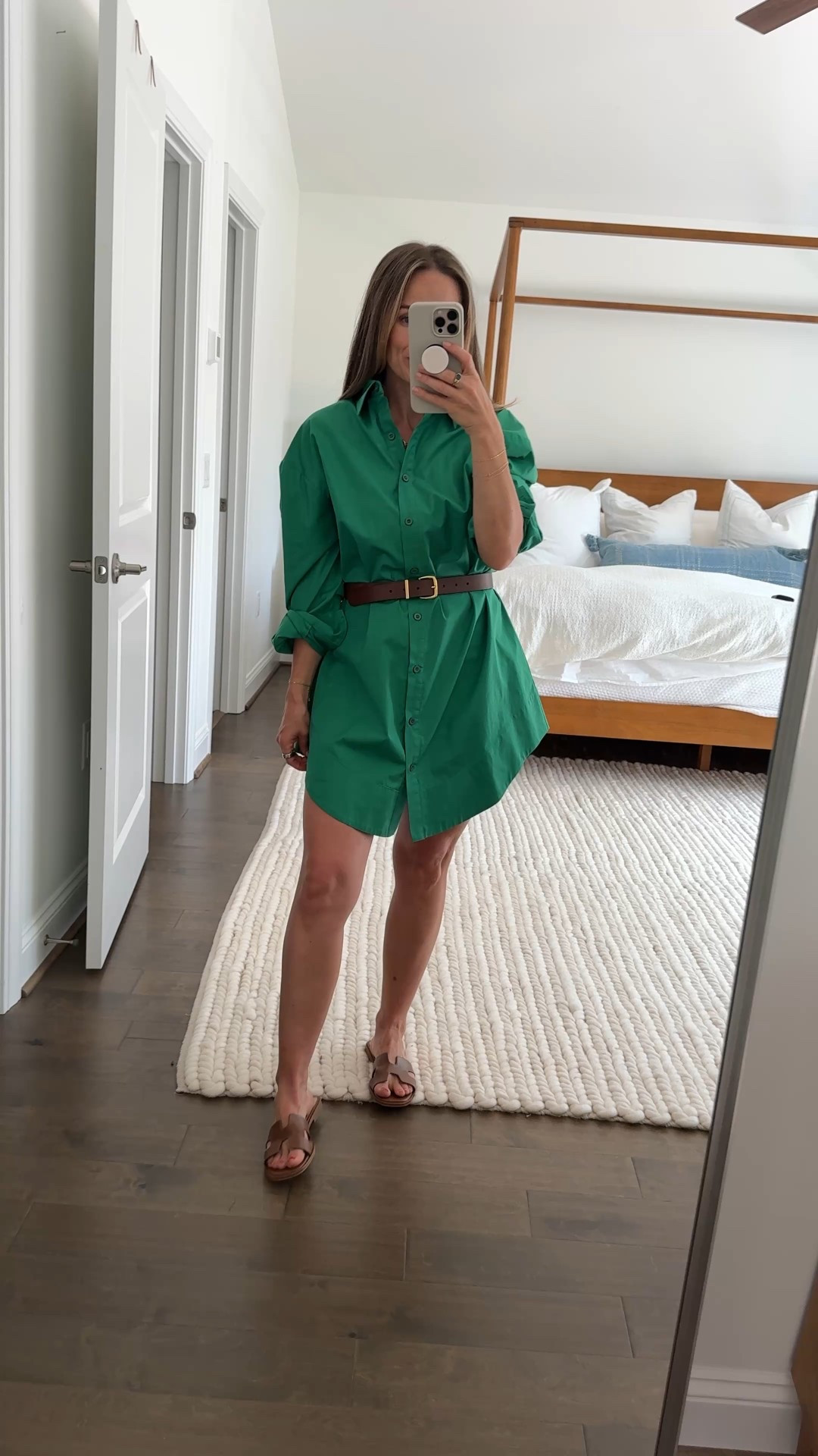 This green shirt dress is such a good Amazon find.  

#LTKSeasonal #LTKPetite #LTKOver40