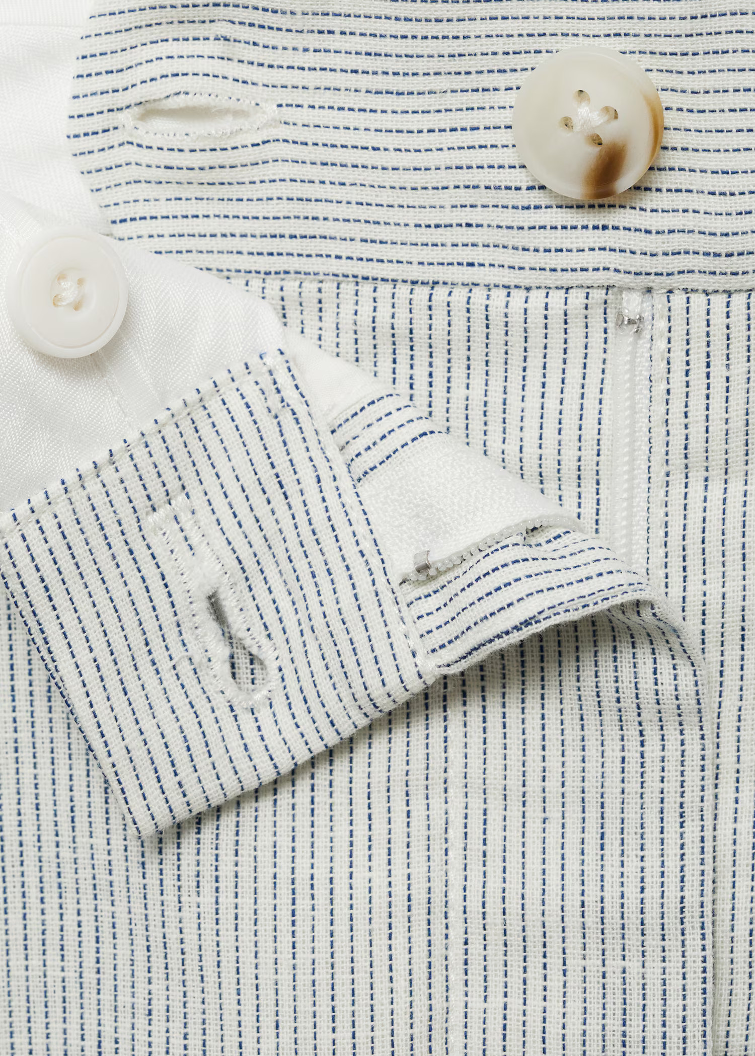 Straight-fit linen-blend suit pants - Women | MANGO USA | Mango (US/MX/AU)