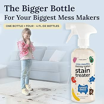 Miss Mouth's Messy Eater Stain Treater Spray - 16oz Stain Remover - Newborn & Baby Essentials - N... | Amazon (US)