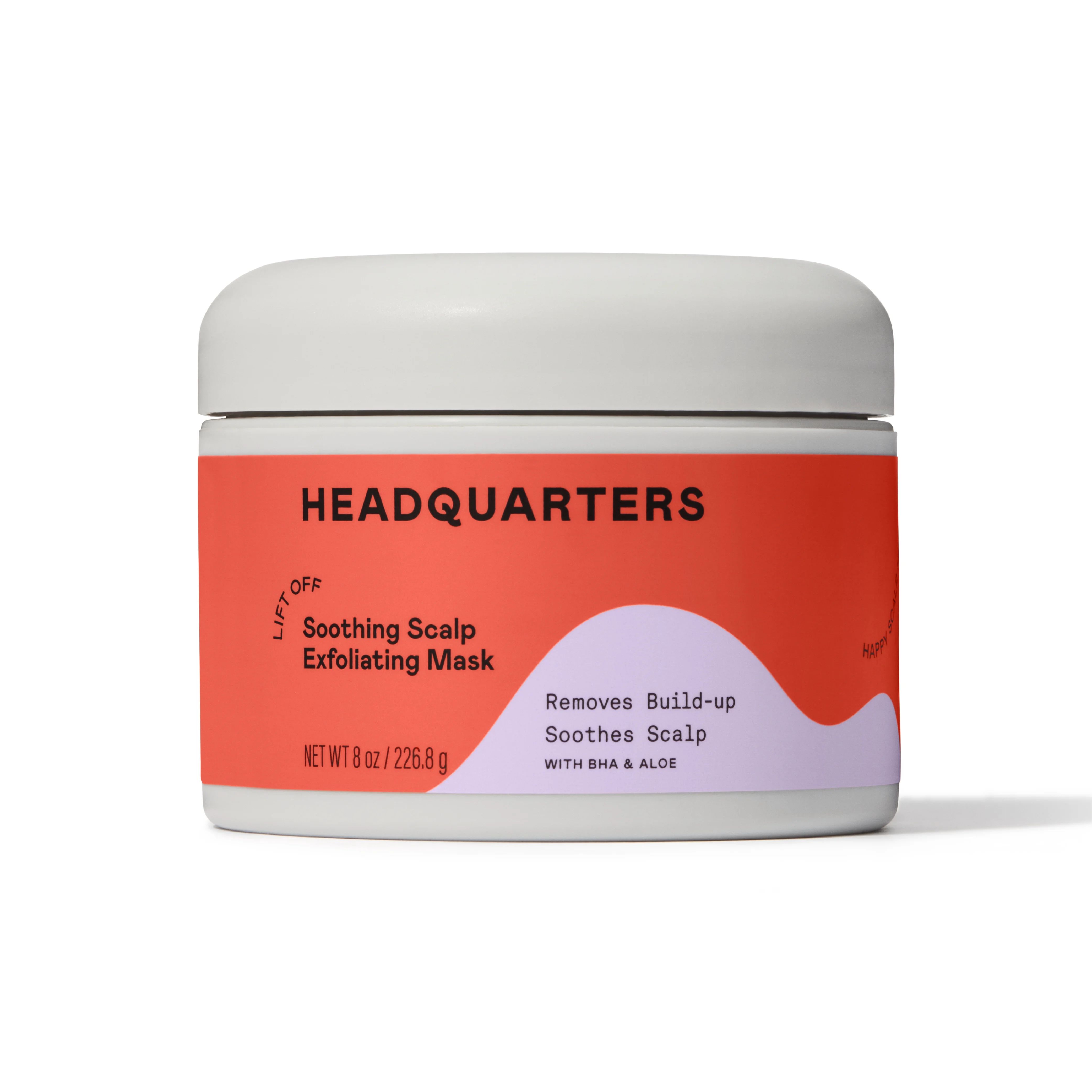 Headquarters Soothing Scalp Exfoliating Mask for Dry Scalp and Hair, Net wt 8 oz / 226.8 g - Walm... | Walmart (US)