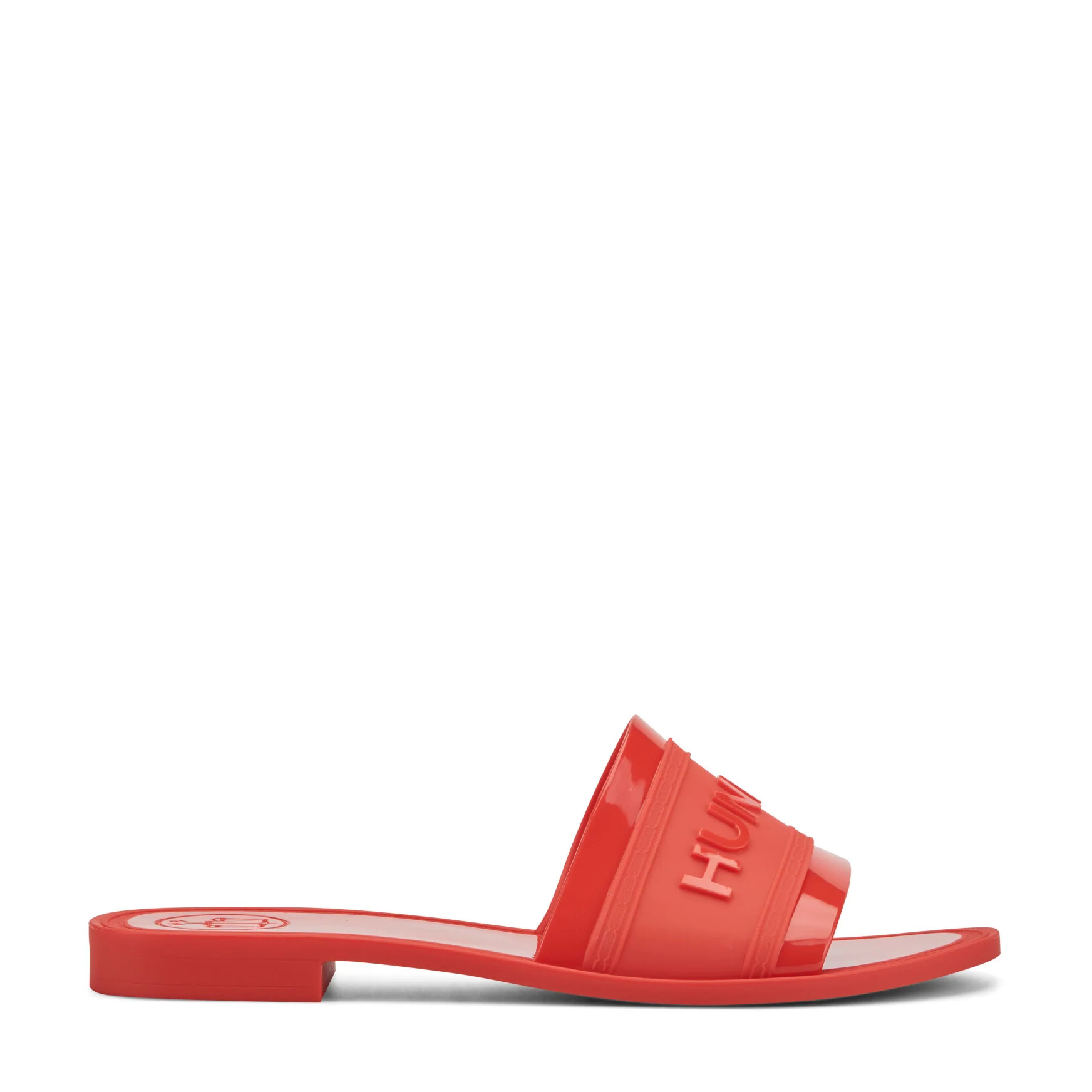 Women's Marina Casual Slip-on Flat Sandals - Medium Red | Hunter Boots | Hunter Boots