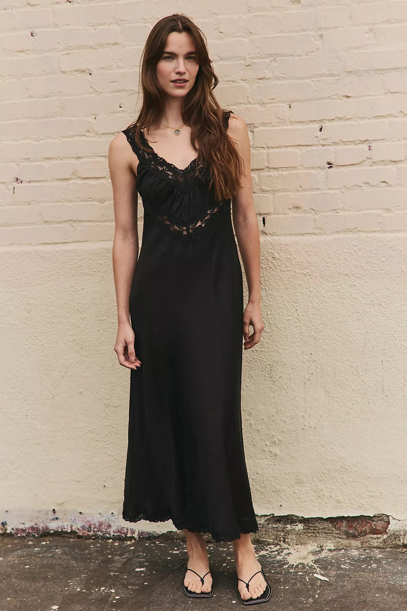 Spell Vina Lace Slip Maxi Dress | Free People (Global - UK&FR Excluded)