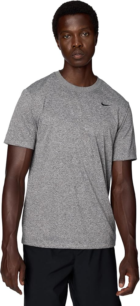 Amazon.com: Nike Men's Dri-Fit Legend Fitness T-Shirt, Black/Matte Silver, Medium : Clothing, Sho... | Amazon (US)