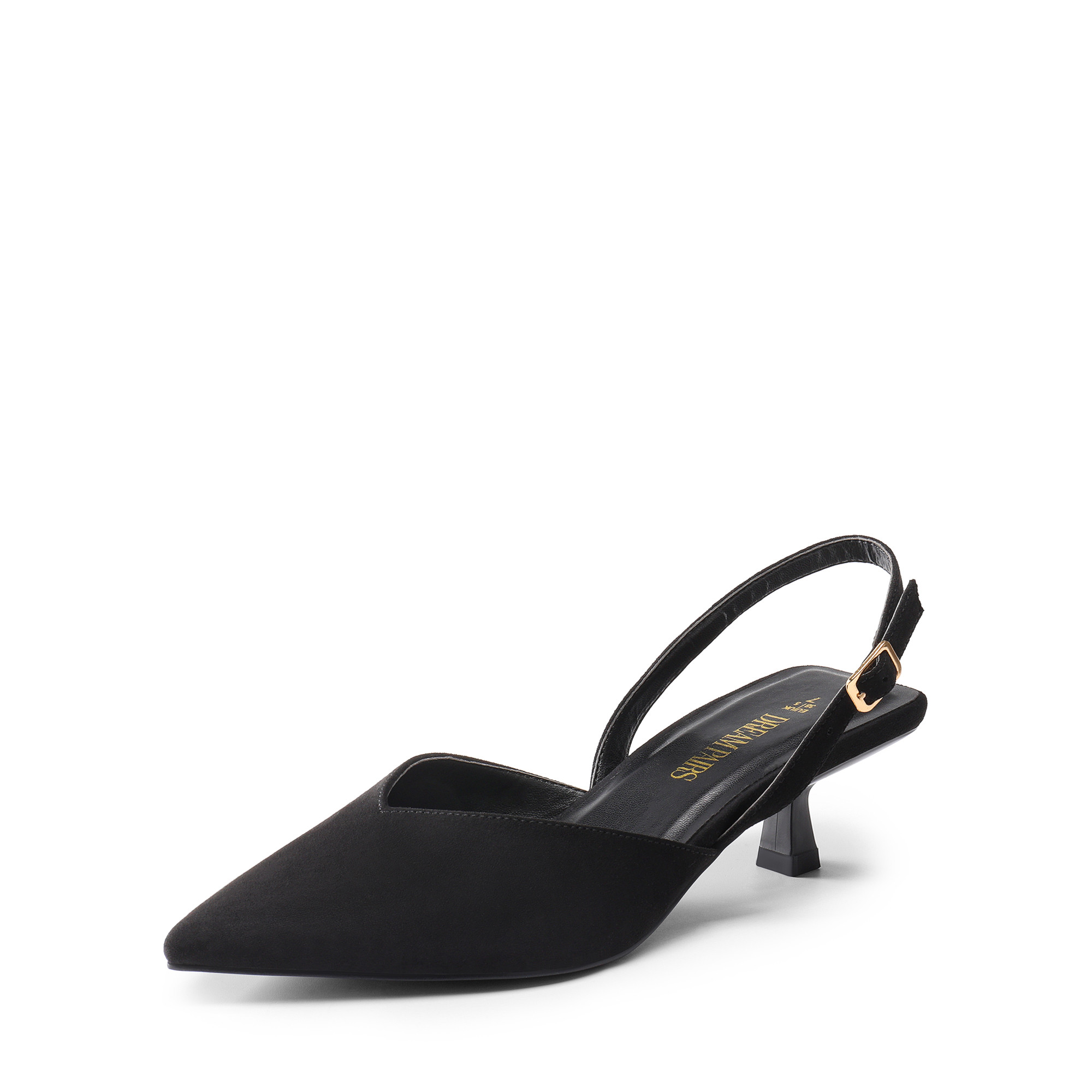 V  Vamp Slingback Kitten Heels Pumps | Dream Pairs