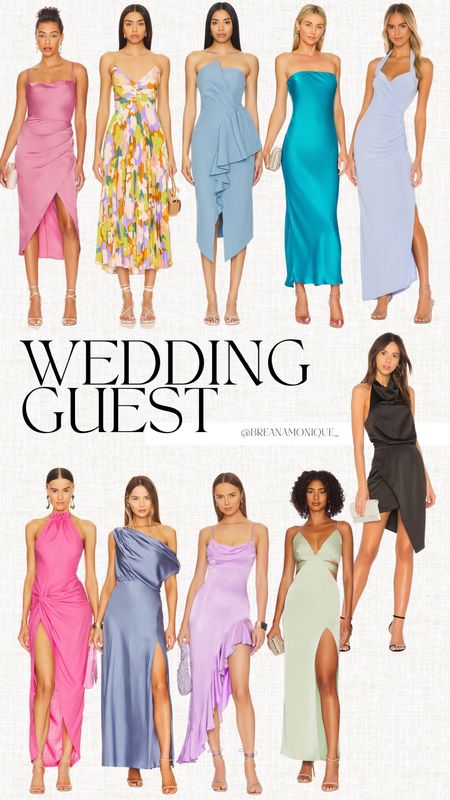 Wedding guest dresses from revolve! Cocktail, black tie, spring fashion, summer, tropical 

#LTKwedding #LTKtravel #LTKstyletip