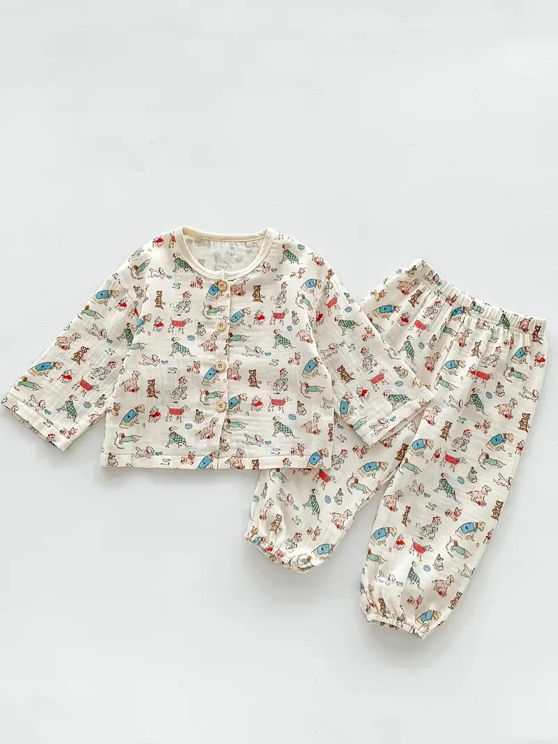 Toddler Boy's Causal Outfit Button Front Top Cotton Pants - Temu | Temu Affiliate Program