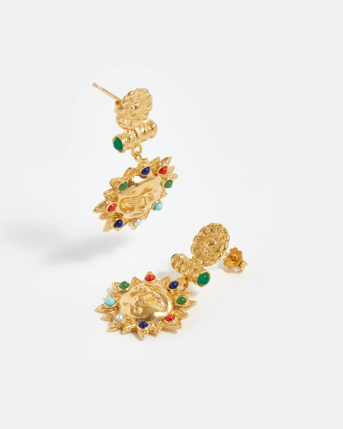 Treasures Sun Earrings | Soru Jewellery