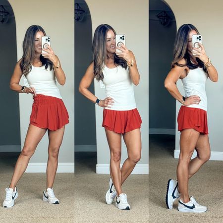 Athleisure Outfit

I am wearing size XS tank and flowy running shorts - TTS! sneakers go up 1/2 size

Athleisure  Athleisure outfit  Activewear  Running shorts  Tank tops  Sneakers  Running outfit  Gym outfit  Workout clothes

#LTKActive #LTKstyletip #LTKfitness