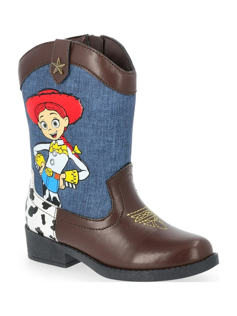 Disney Pixar Toy Story Toddler Girls Jessie Western Cowboy Boots | Walmart (US)