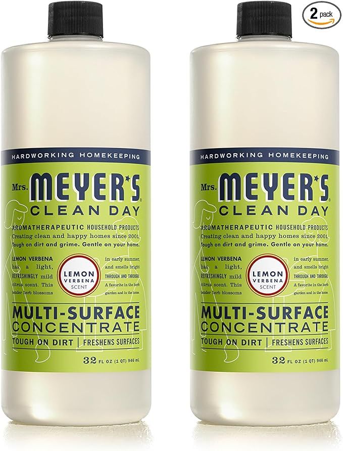 MRS. MEYER'S CLEAN DAY Multi-Surface Cleaner Concentrate, Use to Clean Floors, Tile, Counters, Le... | Amazon (US)