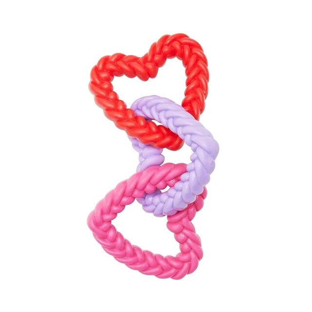 Dog Toy, Packed Party Valentines, TPR Heart Chain | Walmart (US)