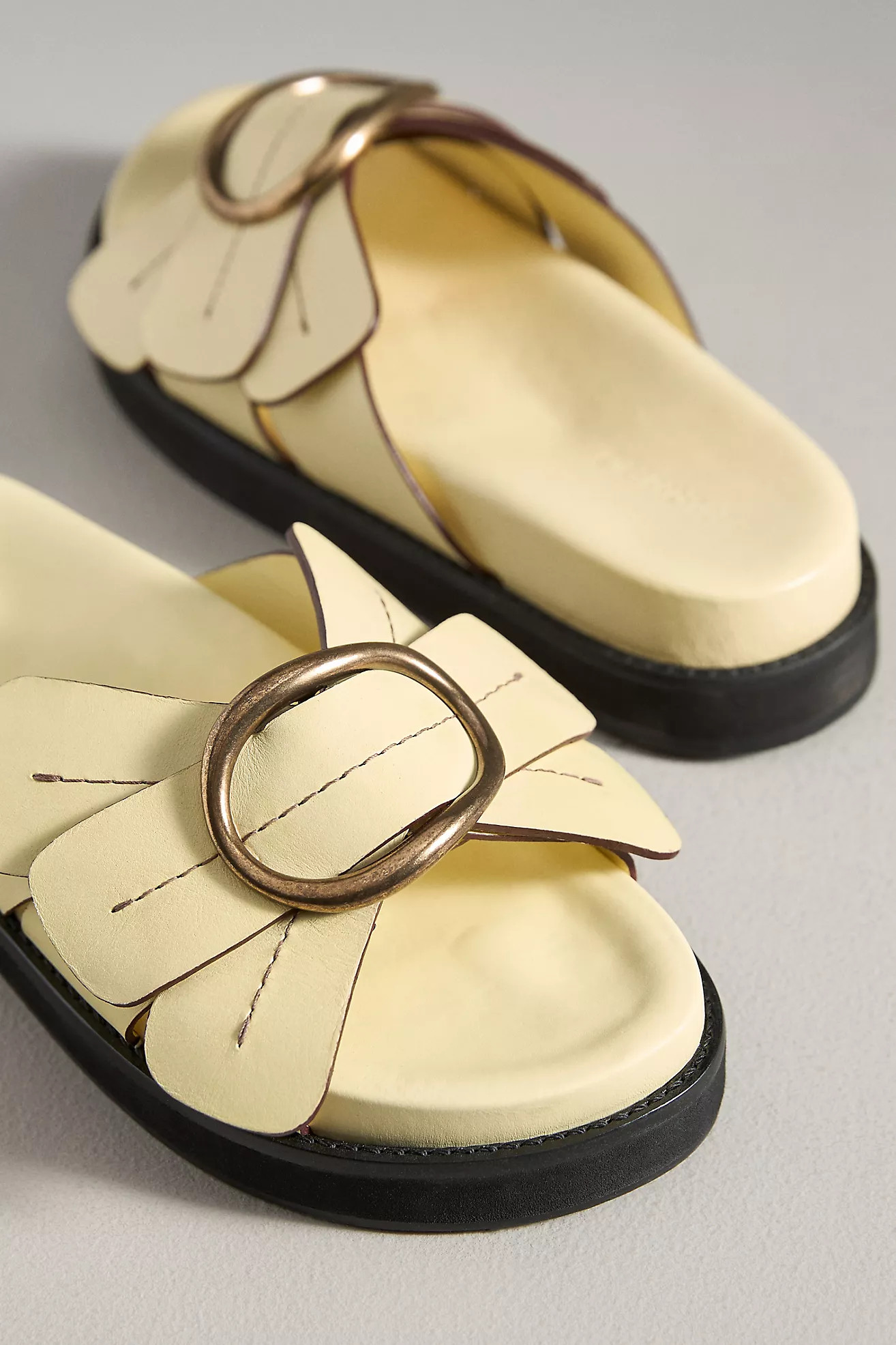 Farm Rio Daisy Slide Sandals | Anthropologie (US)