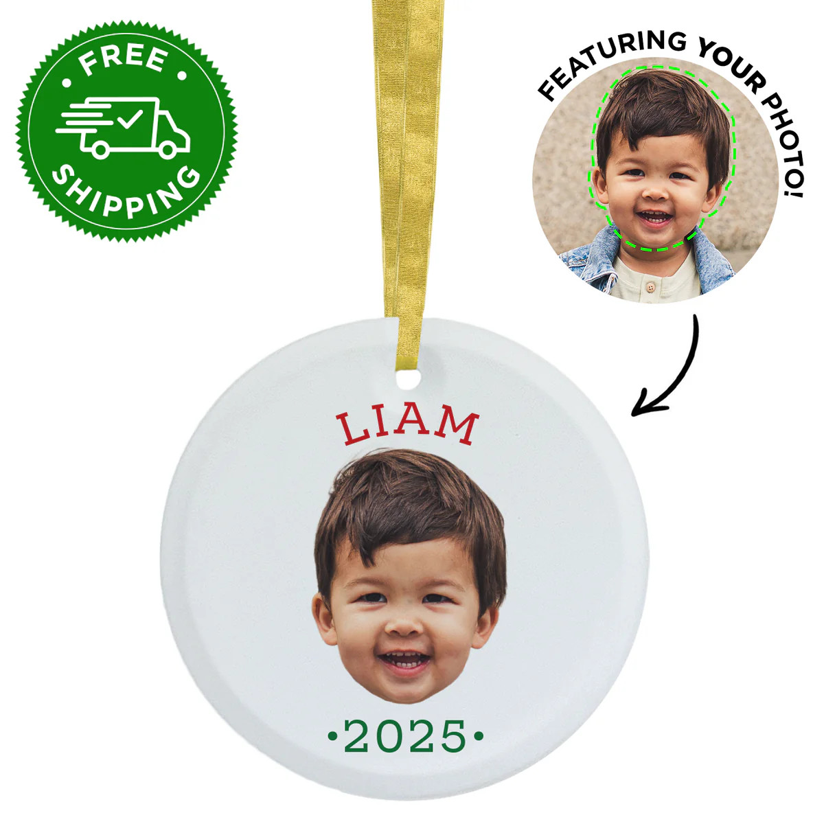 Personalized Face Ornament | Type League Press
