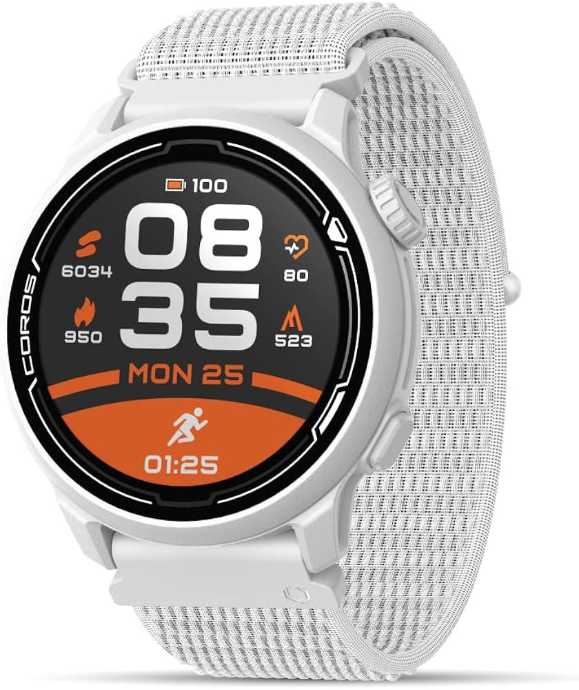 COROS PACE 2 Sport Watch GPS Heart Rate Monitor, 20 Days Long Battery Life, Barometer, Lightweigh... | Amazon (US)