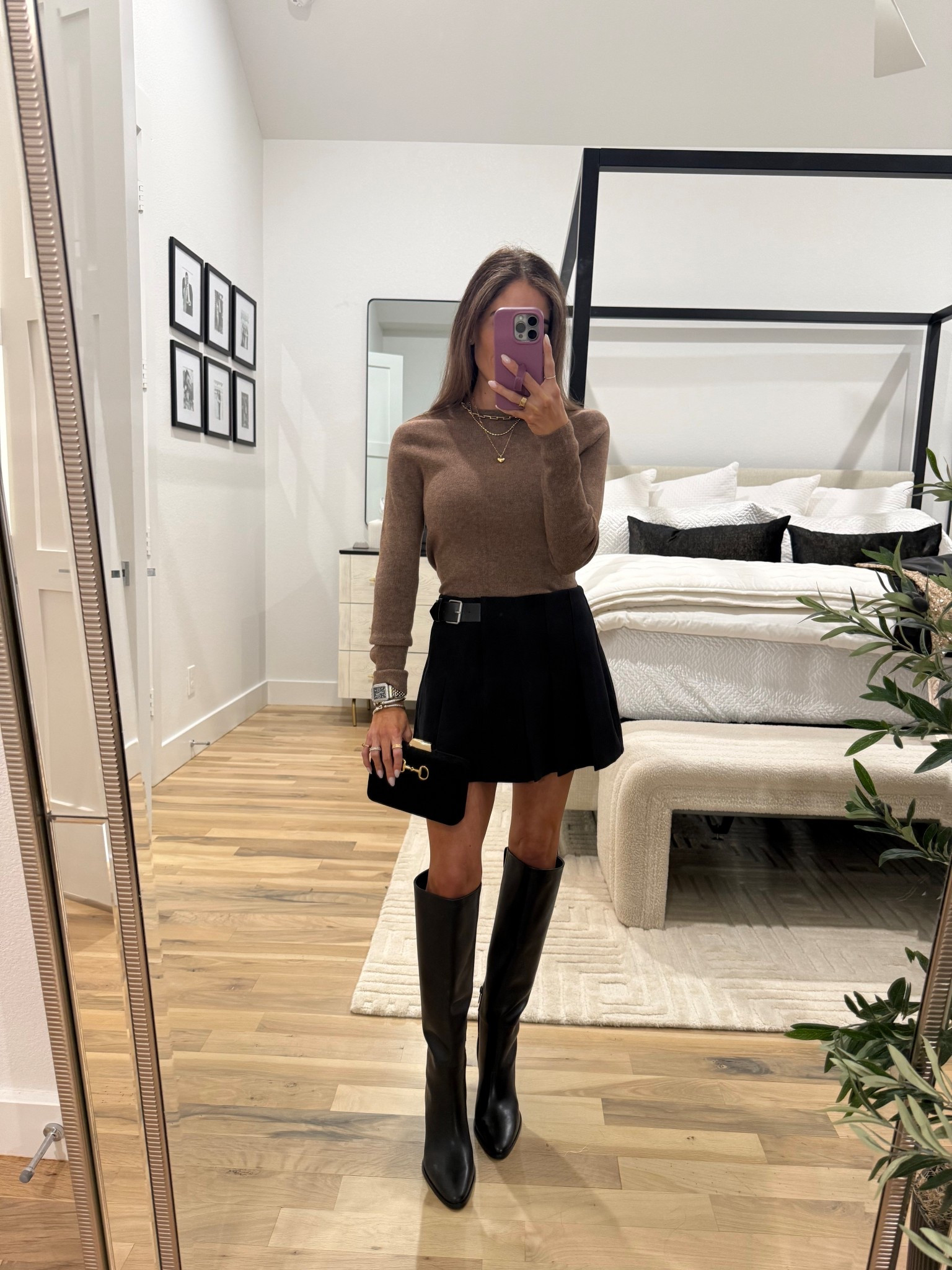 Winter outfit holiday outfit Christmas outfit pleated skirt 

#LTKootd #LTKgrwm #LTKHoliday