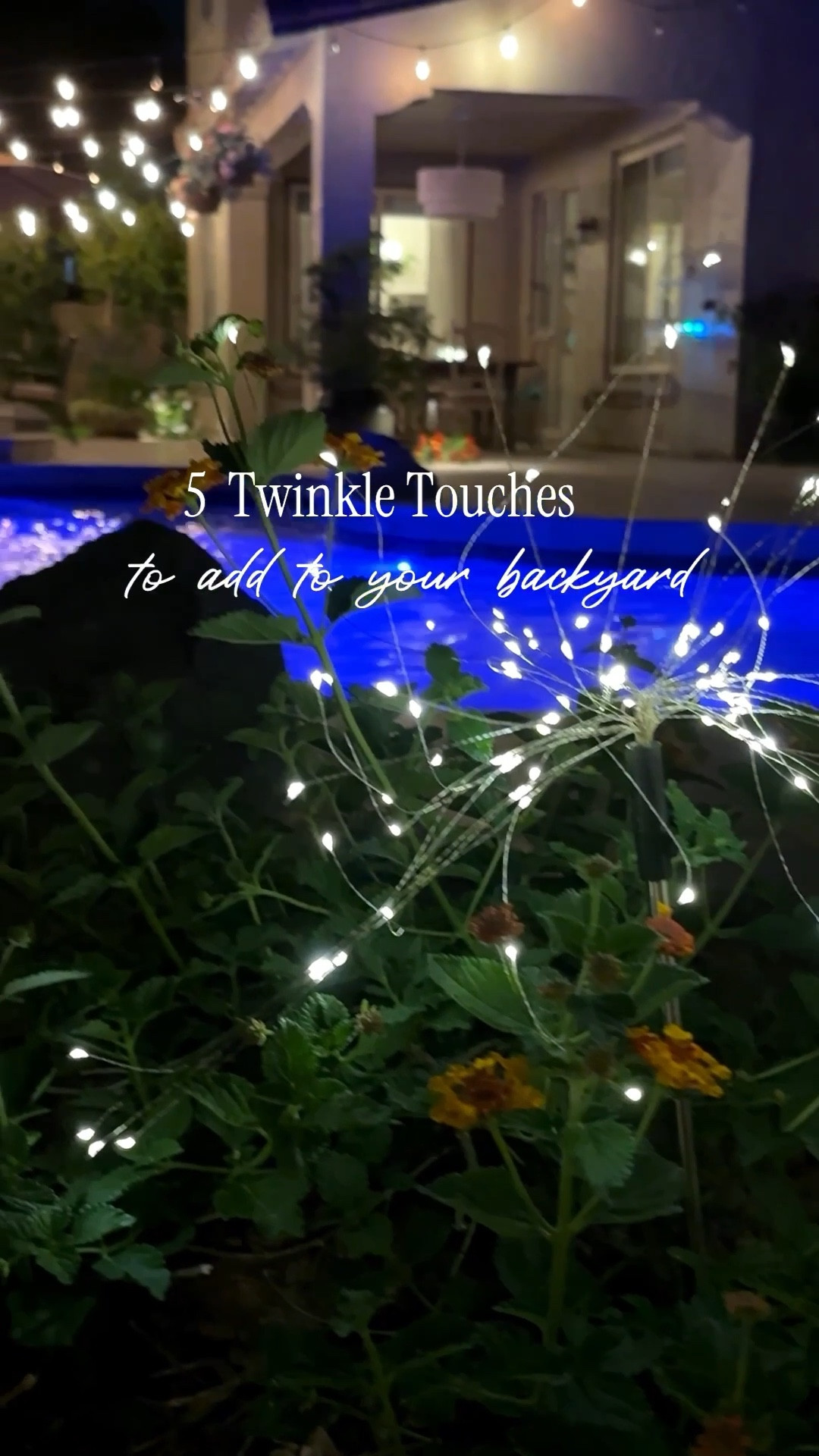 Backyard Twinkle✨
Get your backyard spring & summer ready with some twinkly touches for a magical outdoor setting. 

#outdoordecor #springdecor #summerdecor #backyard #homedecor #outdoorentertaining

#LTKFindsUnder50 #LTKFindsUnder100 #LTKHome