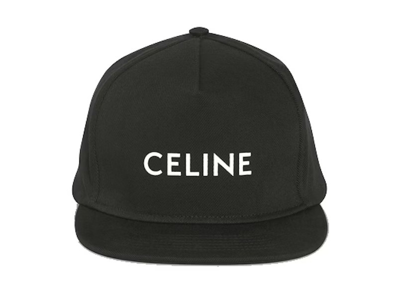 Celine Snapback Cotton Cap Black | StockX