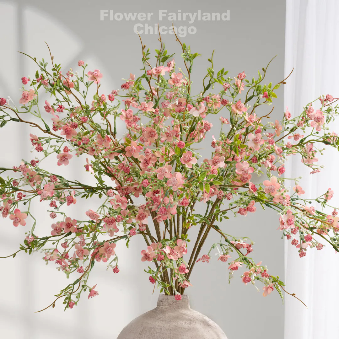 Faux Wax Flower - Artificial Flower - Pink - Etsy | Etsy (US)