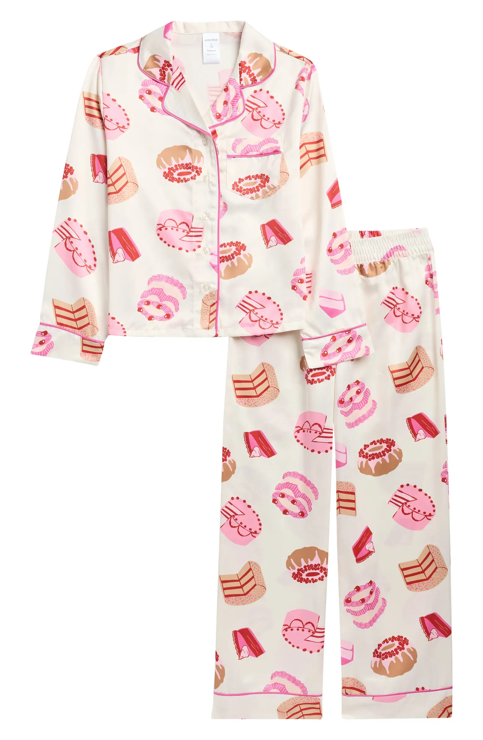 Kids' Satin Pajamas | Nordstrom