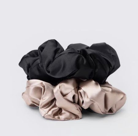 Silk sleep scrunchies that are comfortable and don’t pull hair at night. They are padded and silky  

#LTKunder50 #LTKstyletip #LTKbeauty