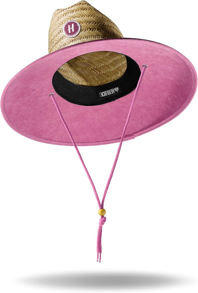 Straw Hat for Men & Women | Lifeguard Hat, Beach Hat & Sun Hat | UPF 50+ Wide Brim for Sun Protec... | Amazon (US)