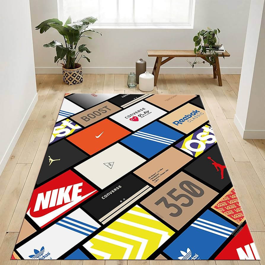 Sneakers Rug, Basketball Rug, C250 (23”x31”)=60x80cm | Amazon (US)