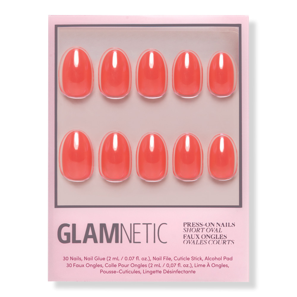 Glamnetic Lush Coral Press-On Nails | Ulta