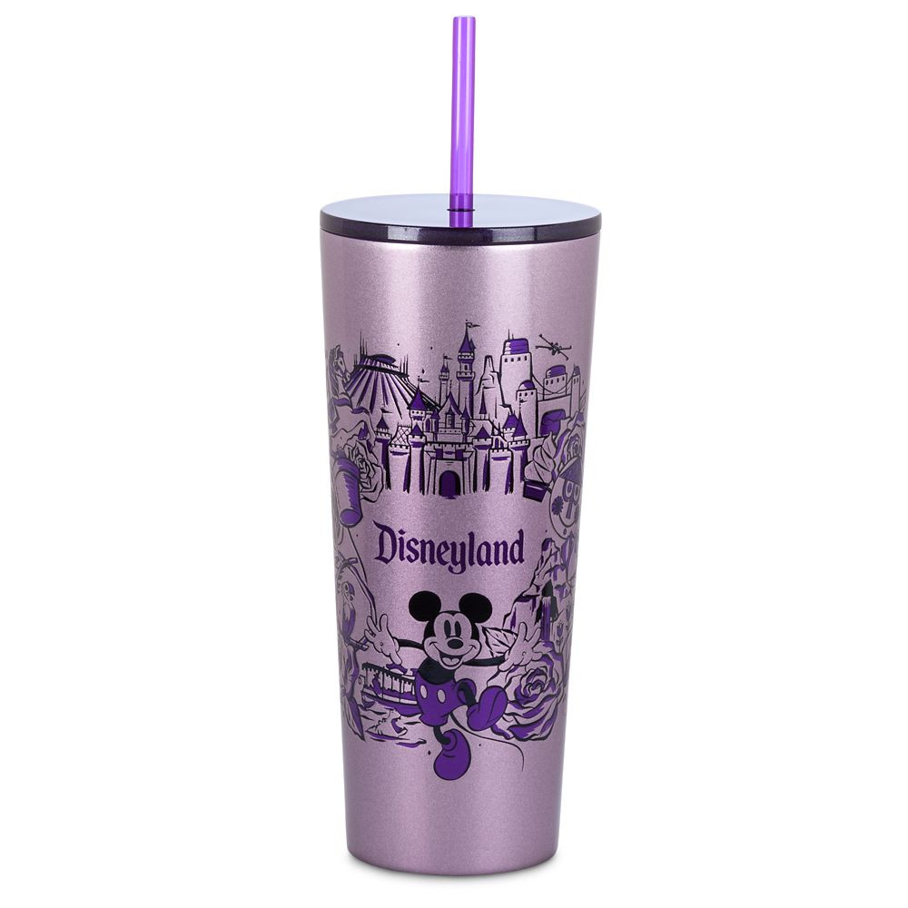 Disneyland Stainless Steel Starbucks® Tumbler with Straw | Disney Store