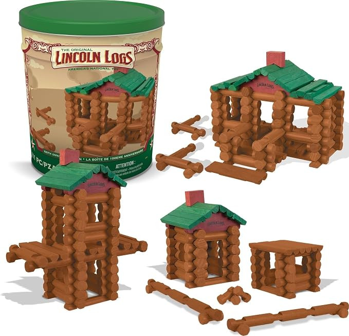 Lincoln Logs 100th Anniversary Tin | Amazon (US)