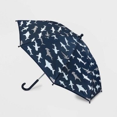 Kids' Shark Stick Umbrella - Cat & Jack™ Blue | Target