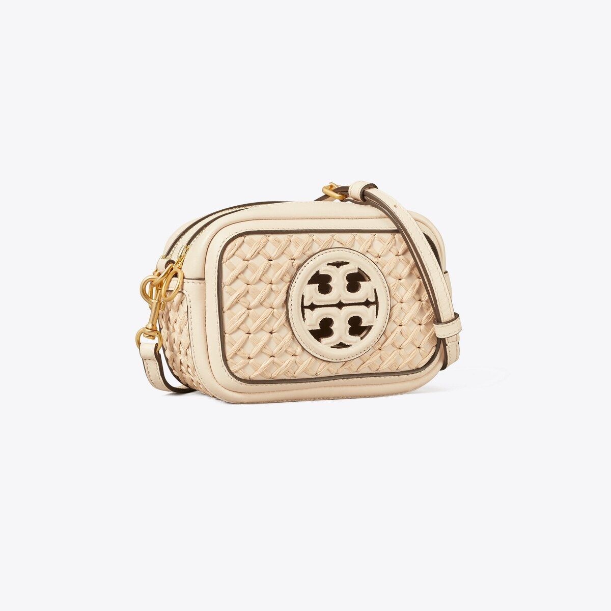 Perry Bombé Straw Woven Mini Bag | Tory Burch (US)