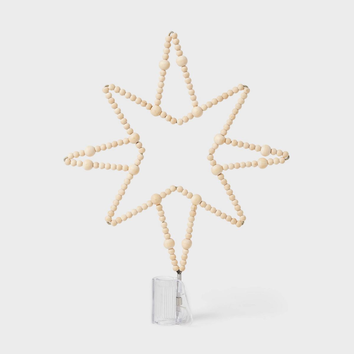 Wood Bead Christmas Tree Topper - Threshold™ designed with Studio McGee | Target