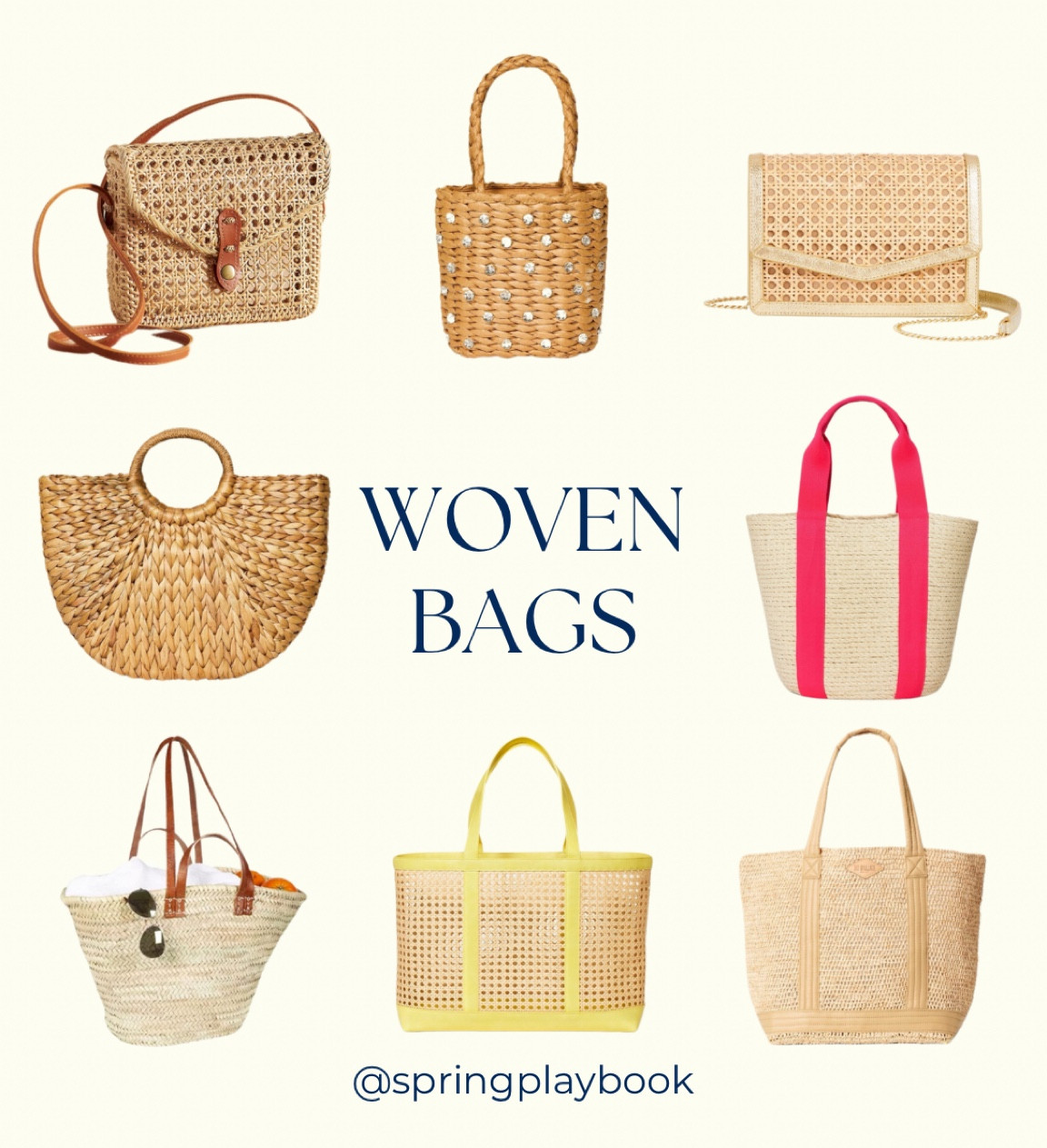 Woven bags & purses for your next vacation or Spring & Summer outings. 

#createdcolorful #createdcolorfulspring #hocspring #tcispring #pcaspring #lightspring #warmspring #truespring #brightspring #clearspring #paintboxspring #bluespring

#LTKtravel #LTKsalealert #LTKitbag