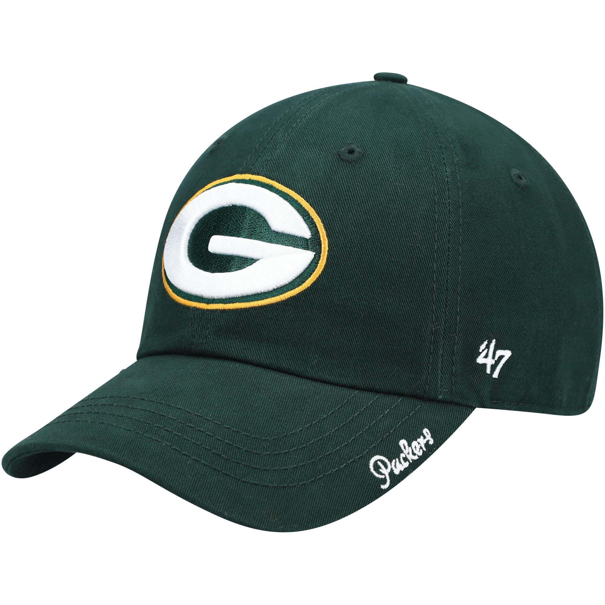 Women's Green Bay Packers '47 Green Miata Clean Up Adjustable Hat | NFL Shop