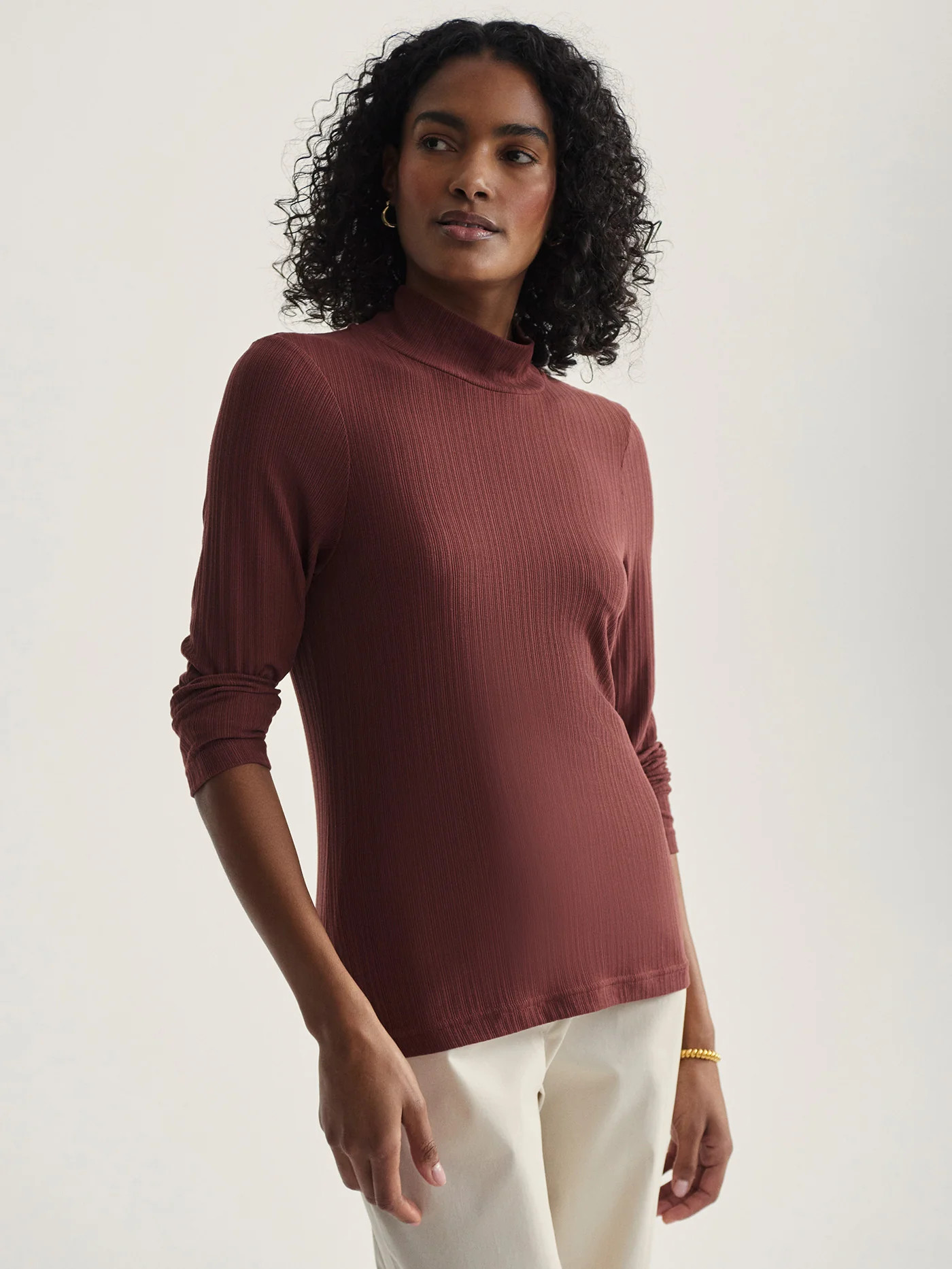 Astrid Fitted Long Sleeve Tee | Varley US | Varley US