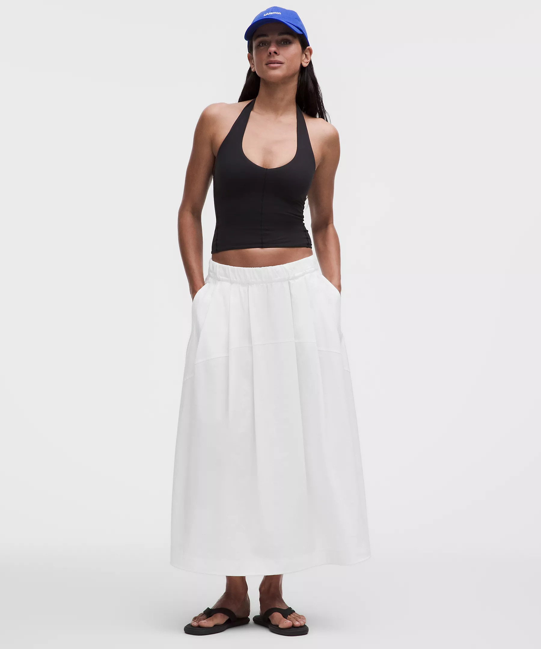 LuluLinen Adjustable-Hem Maxi Skirt | Lululemon (US)