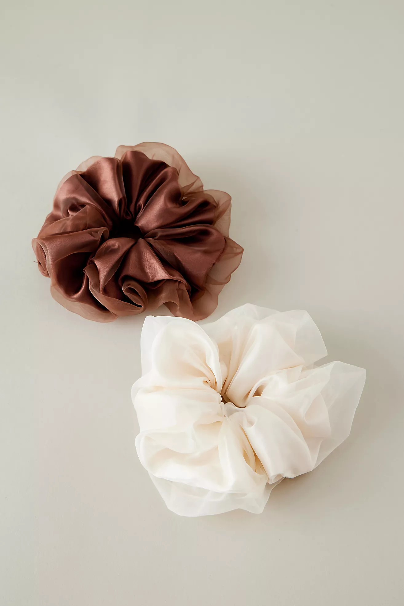 Extra-Large Organza Hair Scrunchie | Anthropologie (UK)
