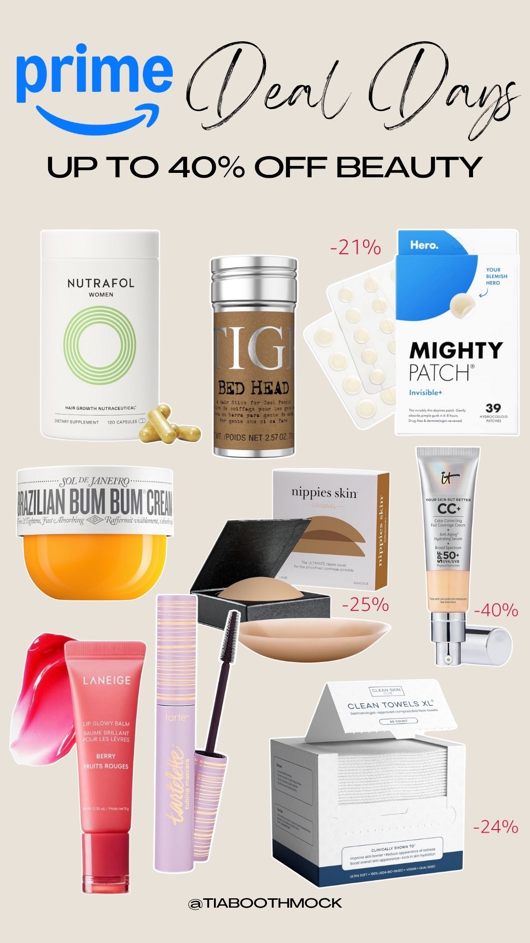 My top beauty picks are all on major sale for Prime Deal Days! ✨If you have a daily go-to that’s marked down, this is the time to stock up!!! A few of my items I’m not quite ready for a restock yet but I’m going ahead and grabbing them while they’re on sale 

#LTKSaleAlert #LTKBeauty #LTKFindsUnder50