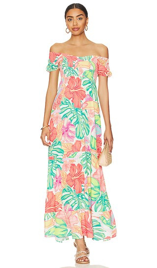 Jillian Maxi Dress in Multicolor | Revolve Clothing (Global)