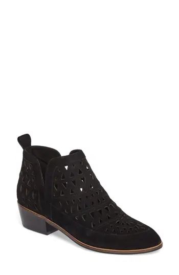 Women's Cecelia New York Catherine Cutout Bootie, Size 6 M - Black | Nordstrom