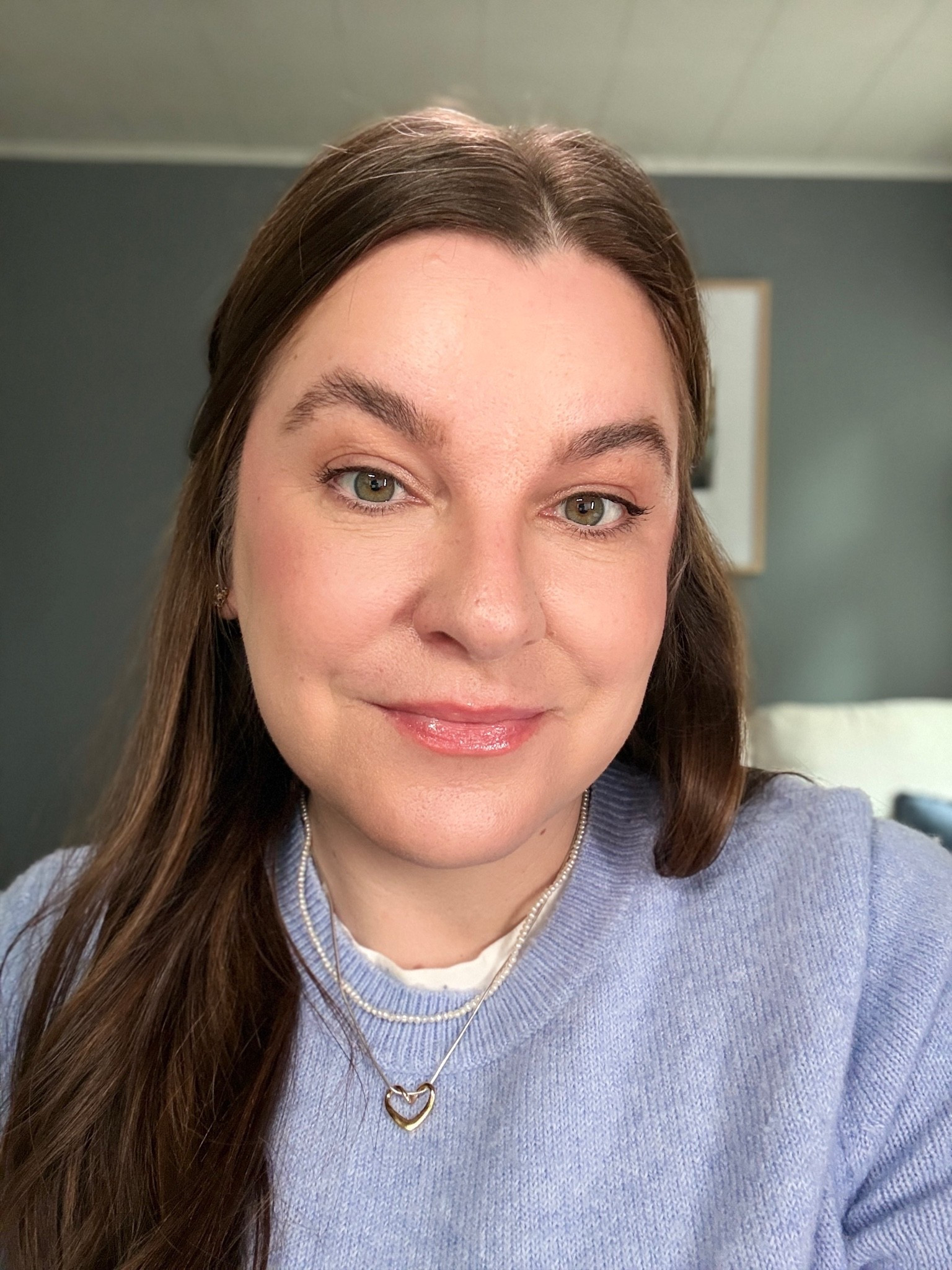 Today’s wfh makeup details:
• Maybelline Grippy Serum
• Maybelline Superlock Brow Glue in clear
• MAC Fix+ Stay Over spray
• Anastasia Beverly Hills Microstroke Brow Pen in Soft Brown
• Morphe concealer in blossom
• NARS Light Reflecting Foundation in Vienna
• Saie Dew Blush Liquid Cream Blush in Lady
• Huda Beauty Eqsy Bake powder in Sugar Cookie
• Kosas Blush is Life in Euphoria
• Anastasia Beverly Hills Contour in Half Tone
• Charlotte Tilbury eyeshadow quad in Pillow Talk
• Tower 28 MakeWaves mascara in Drift (aka brown)
• Eadem lip softening balm in Guava Fresca

#LTKgrwm #LTKBeauty