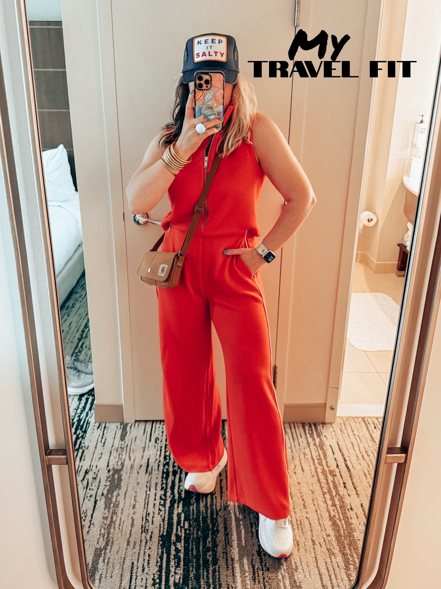 This jumpsuit is so CUTE and it also has the back where you can pull down to use the bathroom without taking the whole thing down. 

#LTKFindsUnder100 #LTKStyleTip #LTKOver40