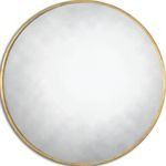 Uttermost Junius Round Gold Mirror | Scout & Nimble