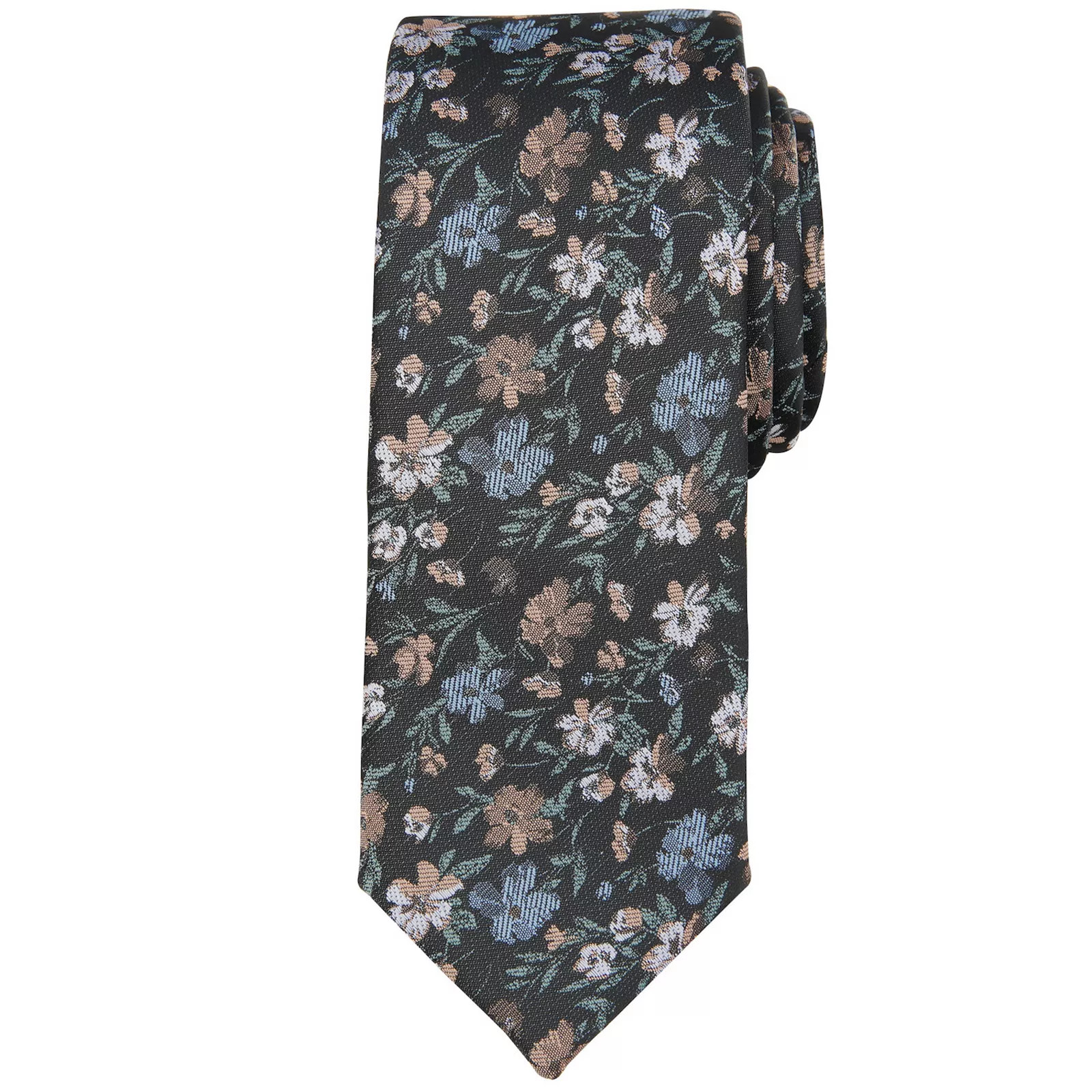 Men's Bespoke Floral Skinny Tie, Blue Schiller | Kohl's