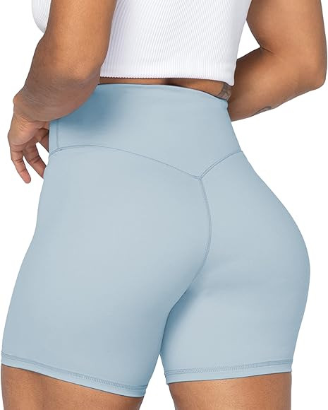 Sunzel Women's Biker Shorts in High Waist Tummy Control with No Front Seam | Amazon (US)