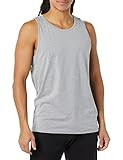 Amazon Essentials Men's Regular-Fit Tank Top, Light Grey Heather, XX-Large | Amazon (US)